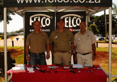 Frans Laubscher, Werner Beukes and Renier van Niekerk of Felco.