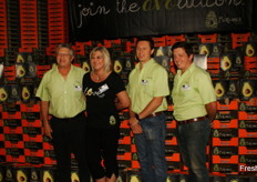 Dr André Ernst, Liezel Ernst, Edrean Ernst and Zander Ernst of Allesbeste Boerdery in Tzaneen, Limpopo.