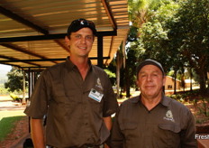 Anthony Moolman of Group Editors in George (Western Cape) and Dr Guy Witney, avocado consultant (formerly with California Avocado Commission).