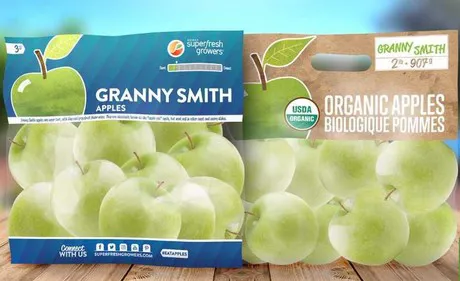 Organic Granny Smith Apple, 3-Pack