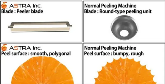 Why ASTRA fruit peeling machines are so special 
