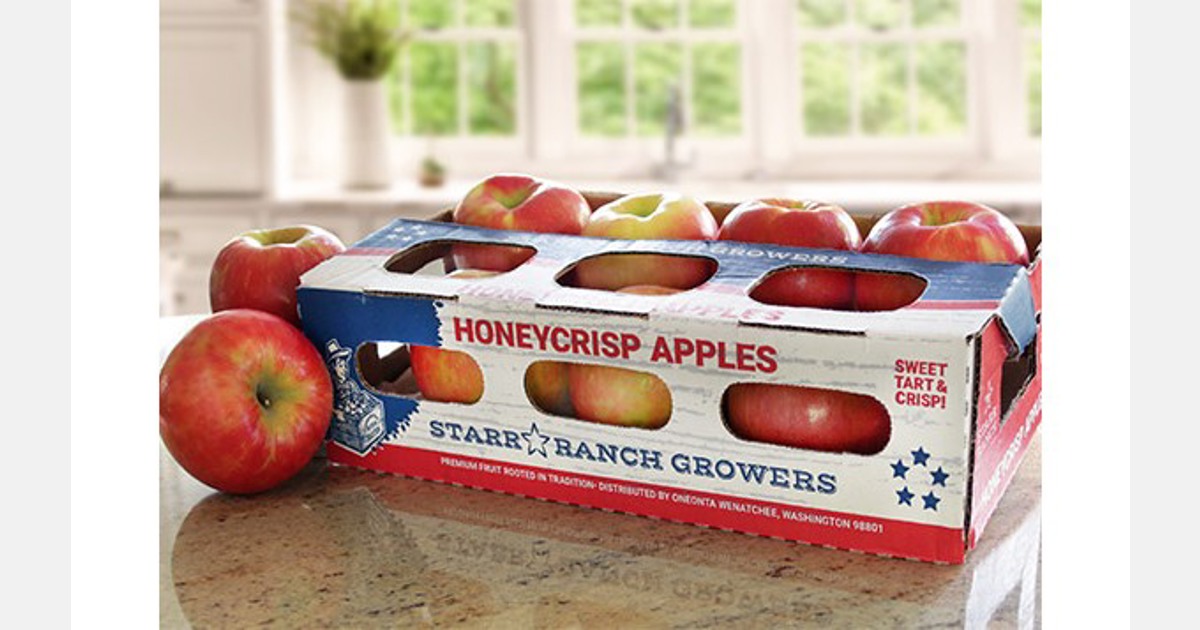 Organic Honeycrisp Apple 1 Each - H Mart Manhattan Delivery