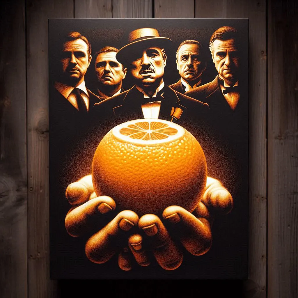 The Godfather: significance of oranges